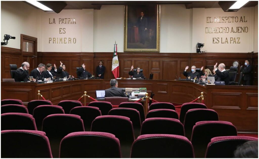 Norma Piña y siete ministros renuncian a la Suprema Corte dimiten a participar en la elección de juzgadores