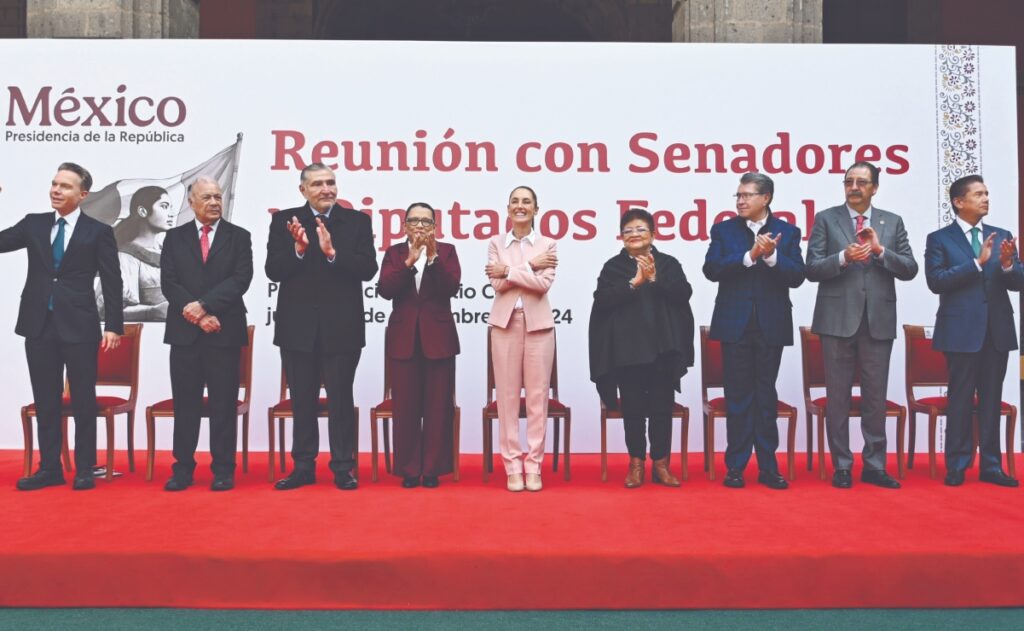 Claudia Sheinbaum dice que ni la oposición ni Corte ni medios los venció la línea es clara, reitera sobre reforma judicial