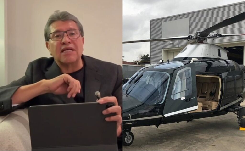 Monreal pide disculpa por usar helicóptero privado no se repetirá, promete