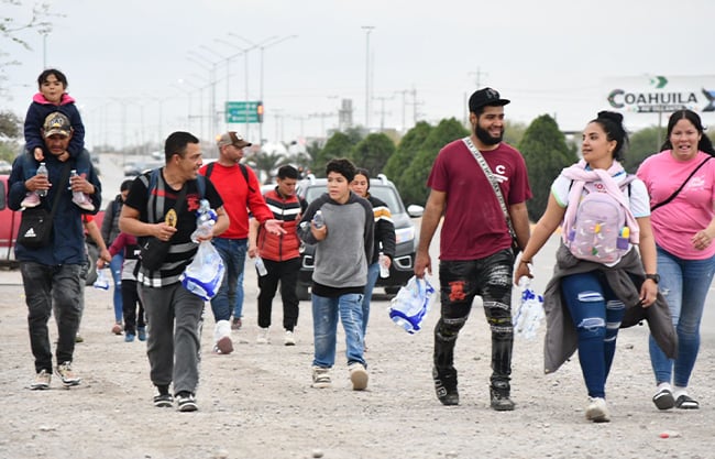 Repunta flujo migrante por miedo a Trump impera incertidumbre en frontera coahuilense