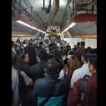 Usuarios del Metro CDMX exigen que reparen escaleras eléctricas en Mixcoac, Línea 7