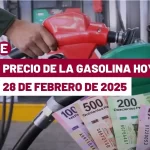 ¡Tremenda caída! Precio de la gasolina hoy 28 de febrero de 2025 en México