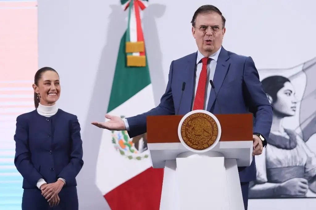 Es un balazo en el pie los aranceles de EU a México Ebrard