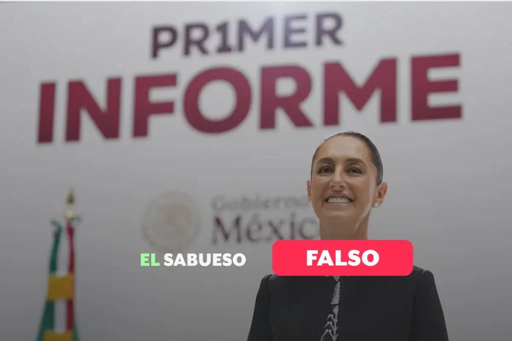 Datos falsos y engañosos en el documento del Primer Informe de Claudia Sheinbaum