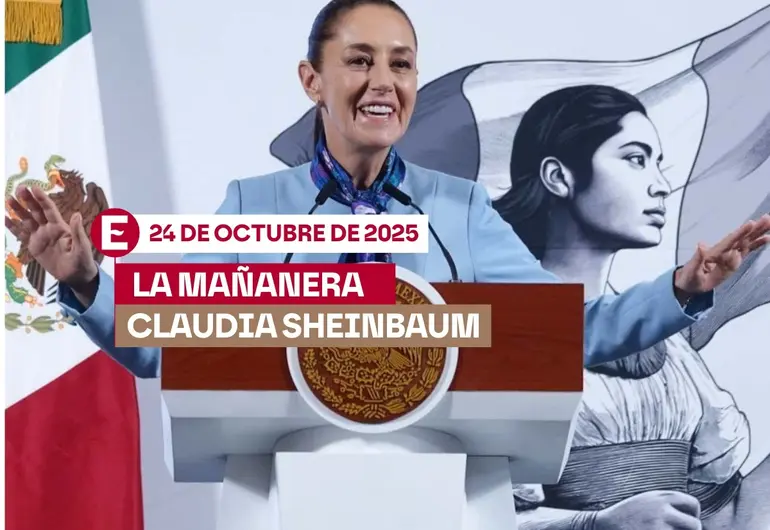 La ‘Mañanera’ de Sheinbaum Temas de la conferencia del 24 de octubre de 2025