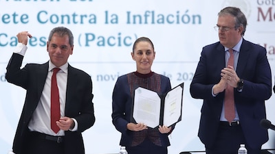 Renuevan Pacic gobierno e IP fijan canasta en 910 pesos