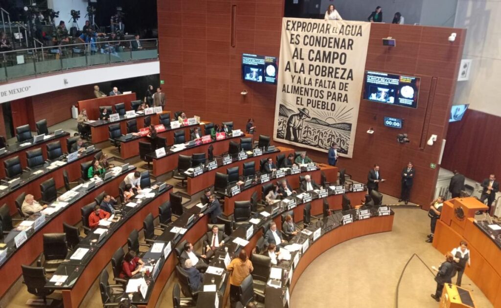 Aplanadora de Morena y aliados avalan Ley de Aguas va al Ejecutivo